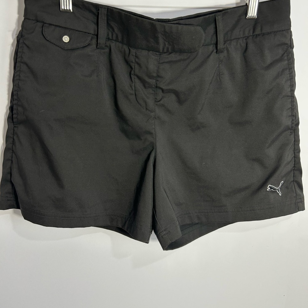 Puma Women's Black Golf Shorts